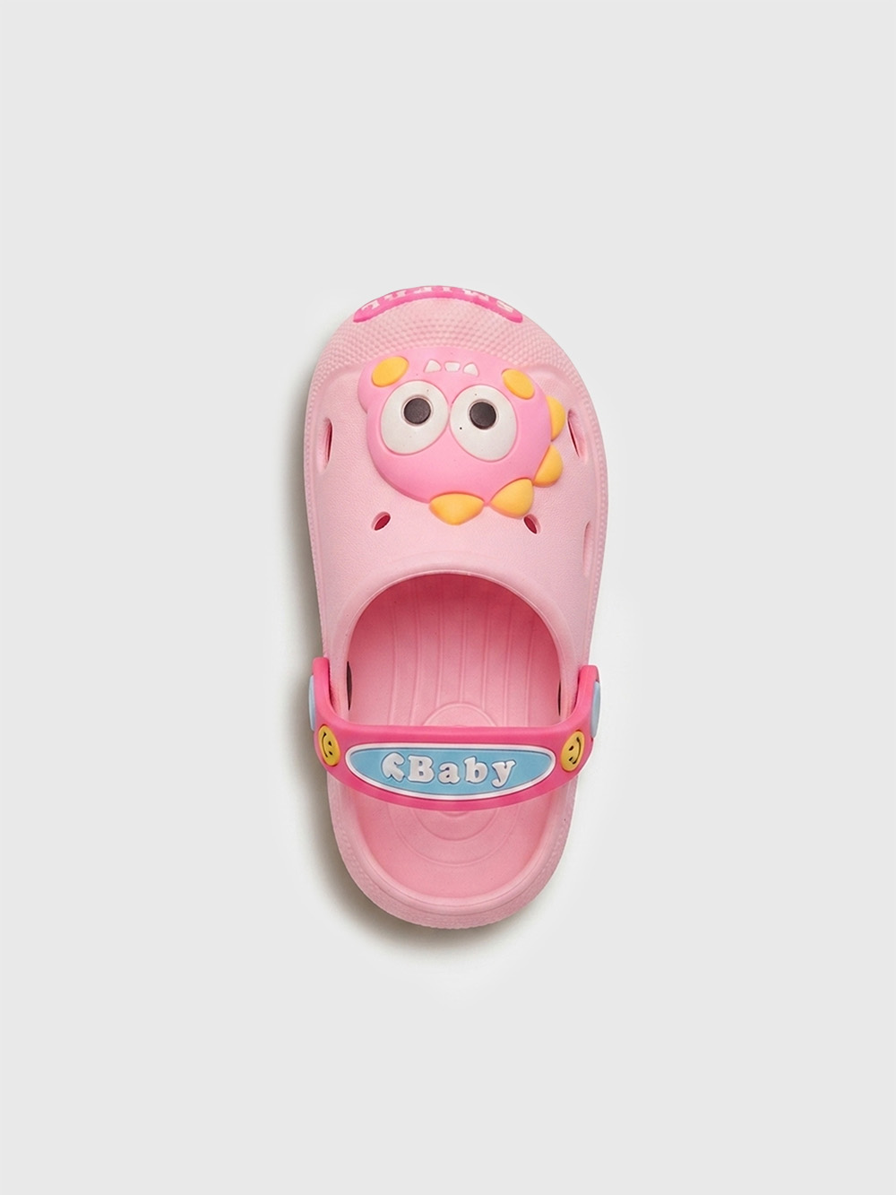 KiddoBounce Dino EVA Clogs Pink - Q01